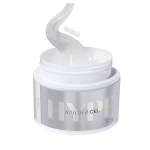 HYPE GEL Constructor Clear 15 ml de Mistero Milano, gel constructor transparente autonivelante para uñas.