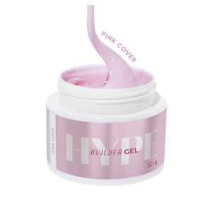 Hype Gel Constructor Pink Cover de Mistero Milano, gel constructor rosa cover autonivelante para uñas.